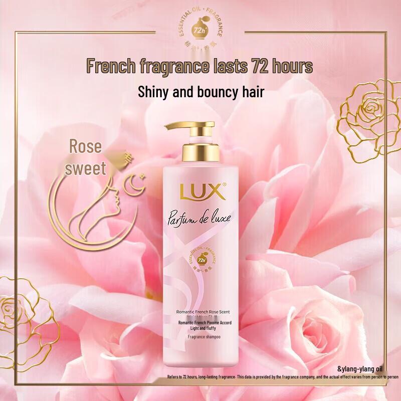 

Lux French Romance Rose Scent Hydrating Shampoo