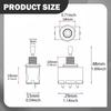 Enclosed 3 Way Guitar Toggle Switch Pickup Selector Switch Replacement Part for LP Electric Guitar Musical Instrument Accessorie