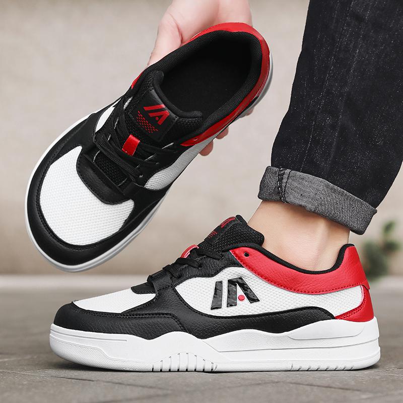 Wide Toe Box Sneakers for Men Breathable Mesh Casual Sports Shoes Plus Size 39-48 Board Shoes Anti-slip Soft Sole