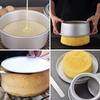 1pc Cake Mould Aluminum Alloy Round Pudding Cheesecake Mold Cake Mold Baking Mould With Removable Bottom Cake Mold Kitchen Tools