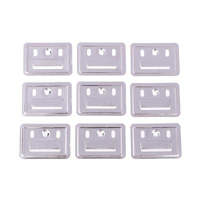 100 Pcs/Sets Edelstahl Wand Panel Schnalle Haspe Clamp Befestigung Stück Stecker