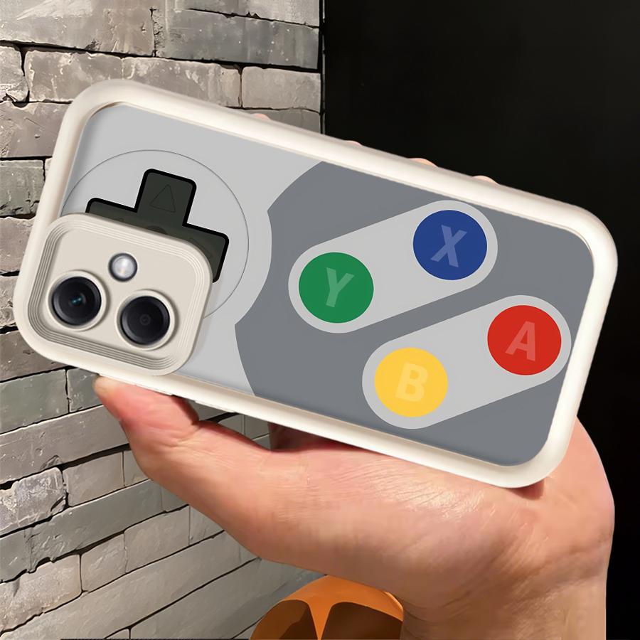 Retro Game Console Pattern Phone Cover Case for Xiaomi Poco F8 X3 NFC C50 X3 Pro C51 C61