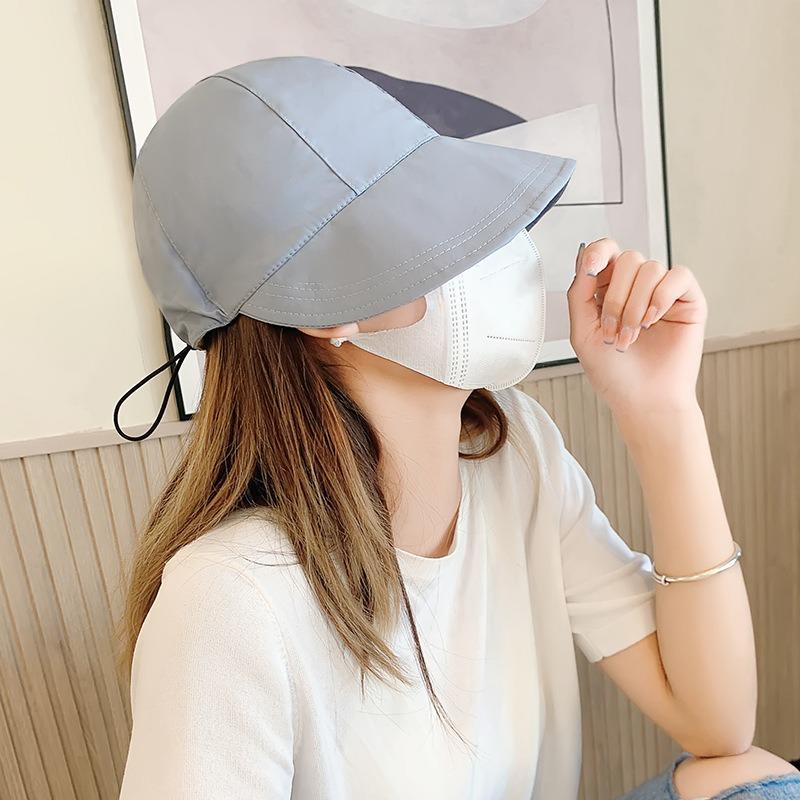 Sun hat children summer Ruth sunscreen hat quick drying UV protection face covering sun bucket hat women