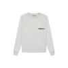 Fear of God Essentials Fleece Crewneck Sweatshirt With Tonal Logo Unisex Sweatshirt Light-Oatmeal FOG-SS22-416