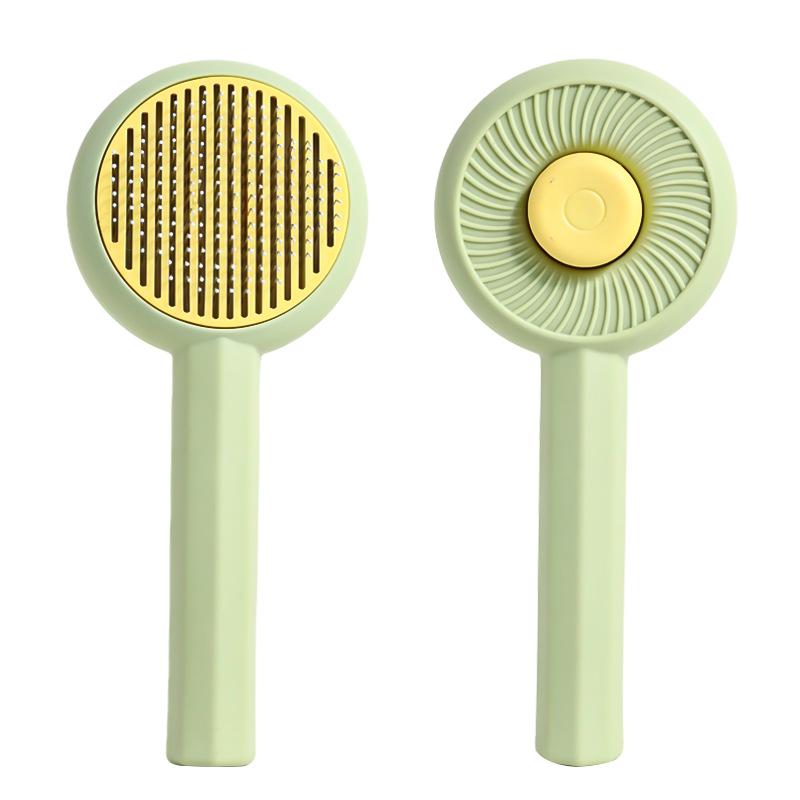 Pet Grooming Brush Cat Detangler Brush Gentle Detangler Comb Pet Grooming Supplies For Cat Bunny Hamster Puppy