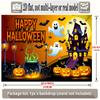 Party Backdrop Halloween Flat Banners Celebrations Wedding Enthusiasts Photo Background Decor Front Door Decor