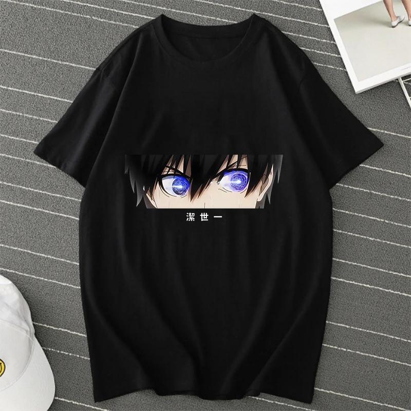 

BLUE LOCK Yoichi Isagi Manga Shirt Retro Hip Hop Unisex T-Shirt Streetwear Graphic T Shirts BLUE LOCK Oversized T-shirts Tops 4XL