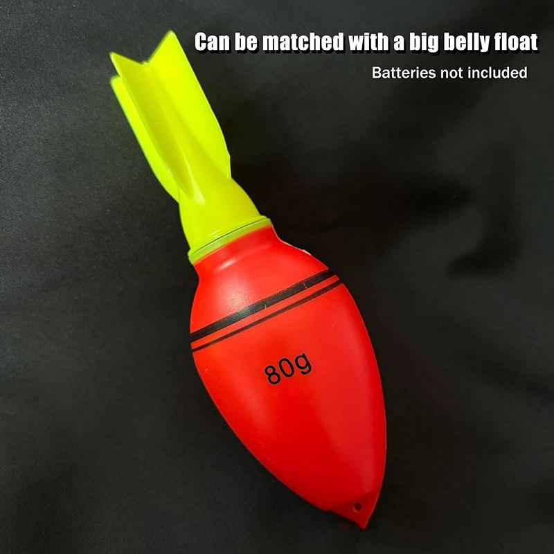 1/5Pcs Battery-Free Night Luminous Light Stick Bobber For Sea Ocean Rock Fishing