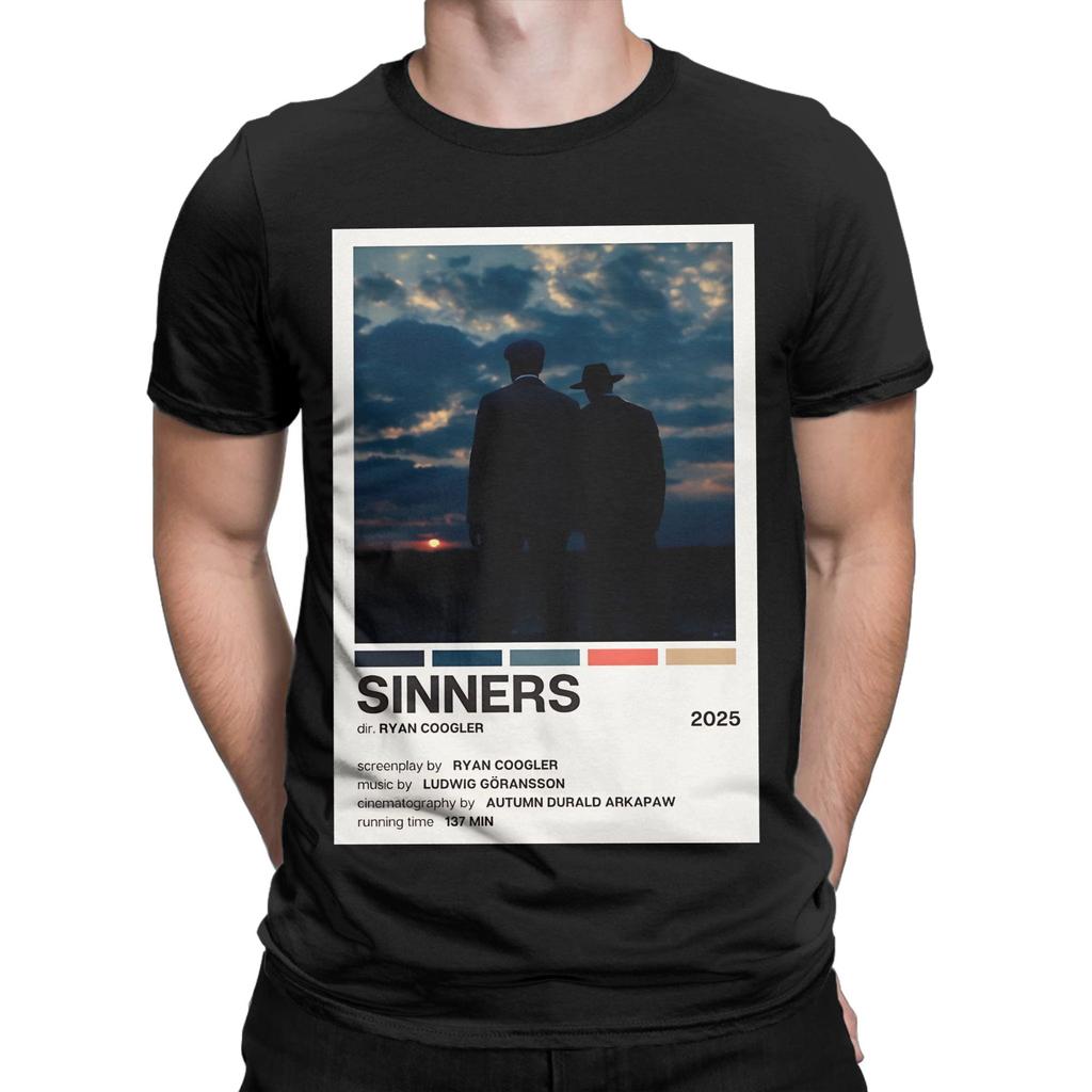 Sinners 2025 White Funny 100 Cotton TShirt Sinners Tees Tops For Unisex