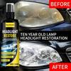 Headlight Restoration Kit 100ml Restore Protection Cleaner Car Light Cleaner Headlight Kit For Glass Lenses Detailing Care