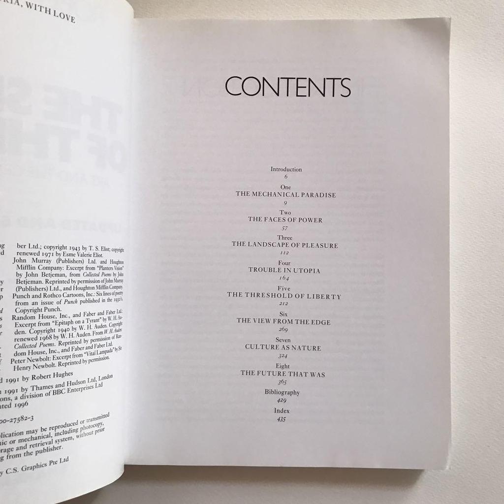 [USED] THE SHOCK OF THE NEW Robert Hughes