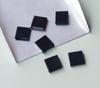 Natural Black Onyx Square Cabochon Gemstone | Polished Loose Stone for Jewelry Making