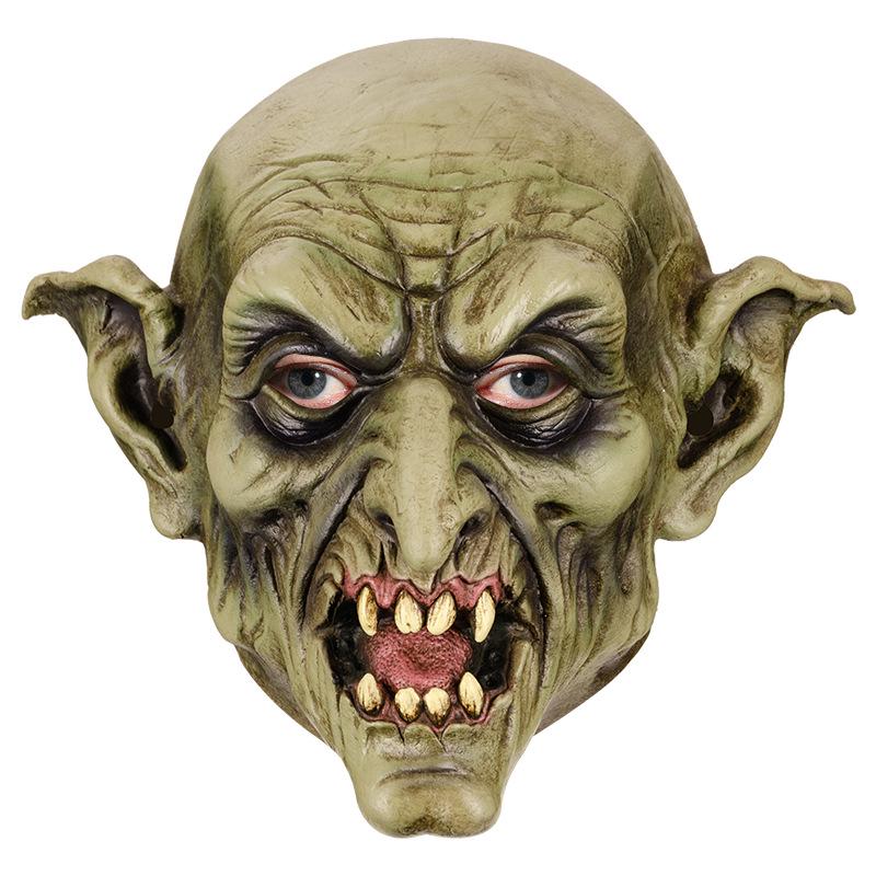 Demon Latex Halloween Mask - Horror Costume Prop