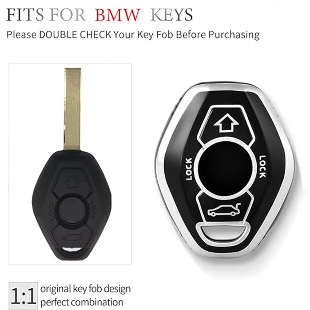 Tpu Auto Key Fob Cover Case Protector Housing Remote Mount Fit For Bmw 3 5 7 Series E38 E39 E46 E83 M5 325I X3 X5 Z3 Z4 Auto Accessories