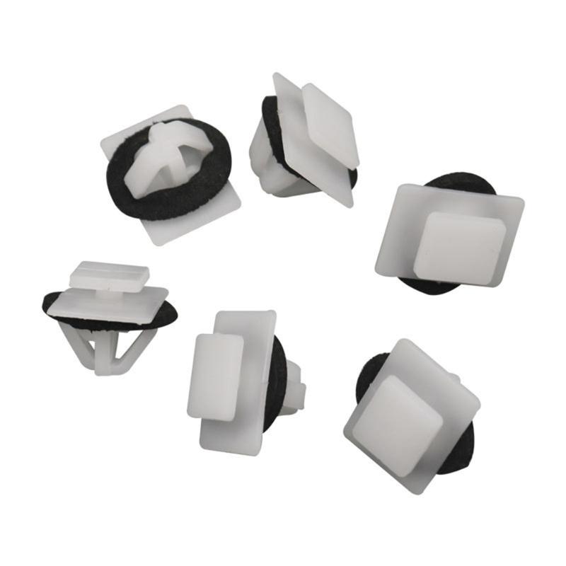 20pcs Plastic Car Rivet Clips with Sealer 87756-2E000 Rocker Panel Retainer Clips Automotive Accessory 877562E000