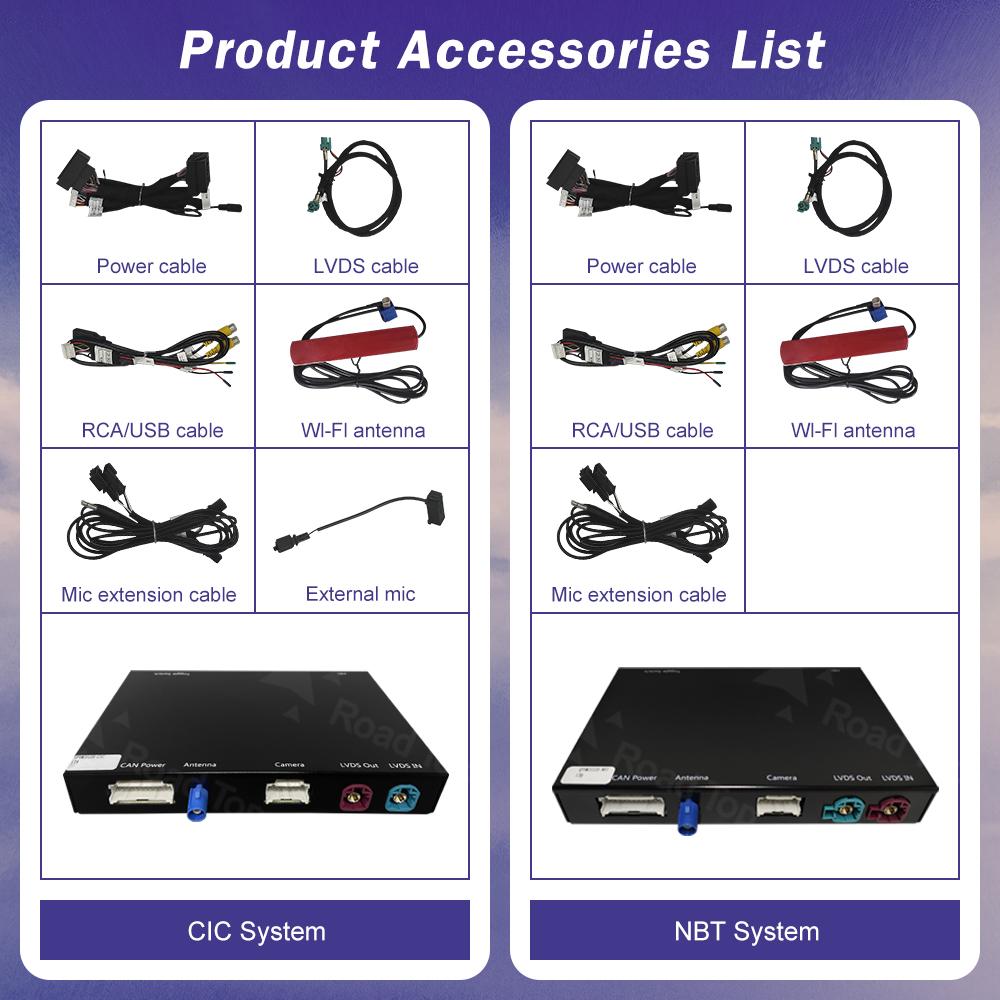 Wireless CarPlay Android Auto for Mini R55 R56 R57 R58 R59 R60 R61 F54 F55 Clubman Countryman Hardtop John Cooper F56 F57