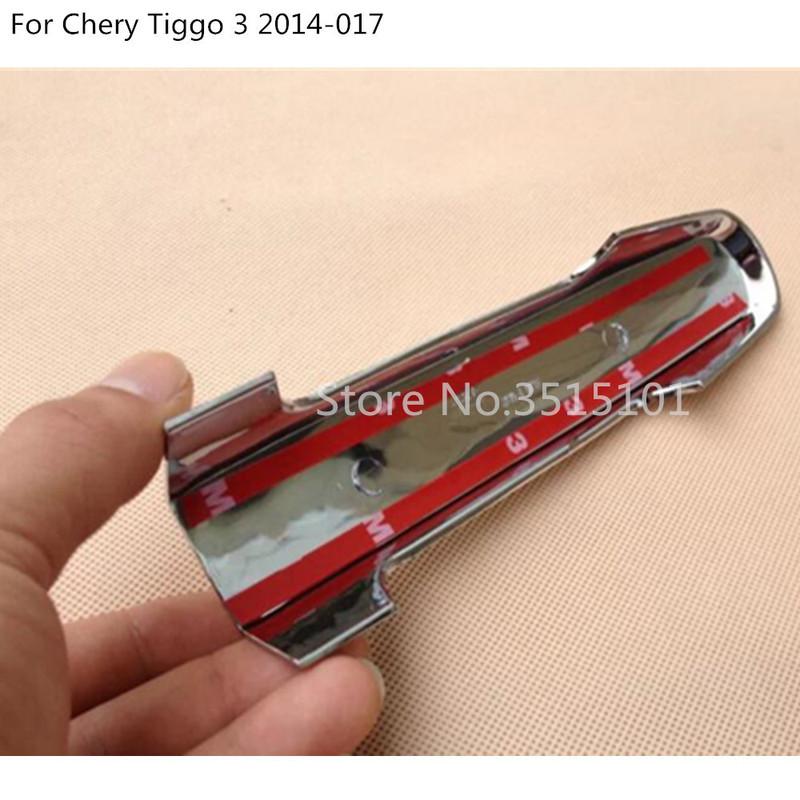 Car Cover Styling Armrest Frame Panel Lamp Trim ABS Chrome Door Handle Bowl For Chery Tiggo-3 Tiggo3 2014 2015 2016 2017 2018