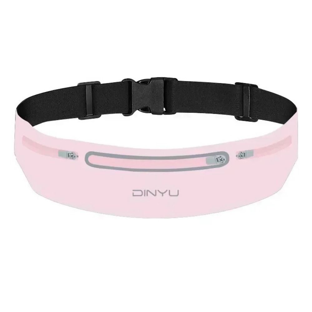 

Waterproof Running Waistband Portable Women Running Pouch Belt Sports Fanny Pack Gym розовый