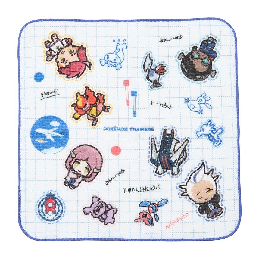 [Pokemon] Pokemon Center Hand Towel - POKEMON TRAINERS (Blueberry Academy)