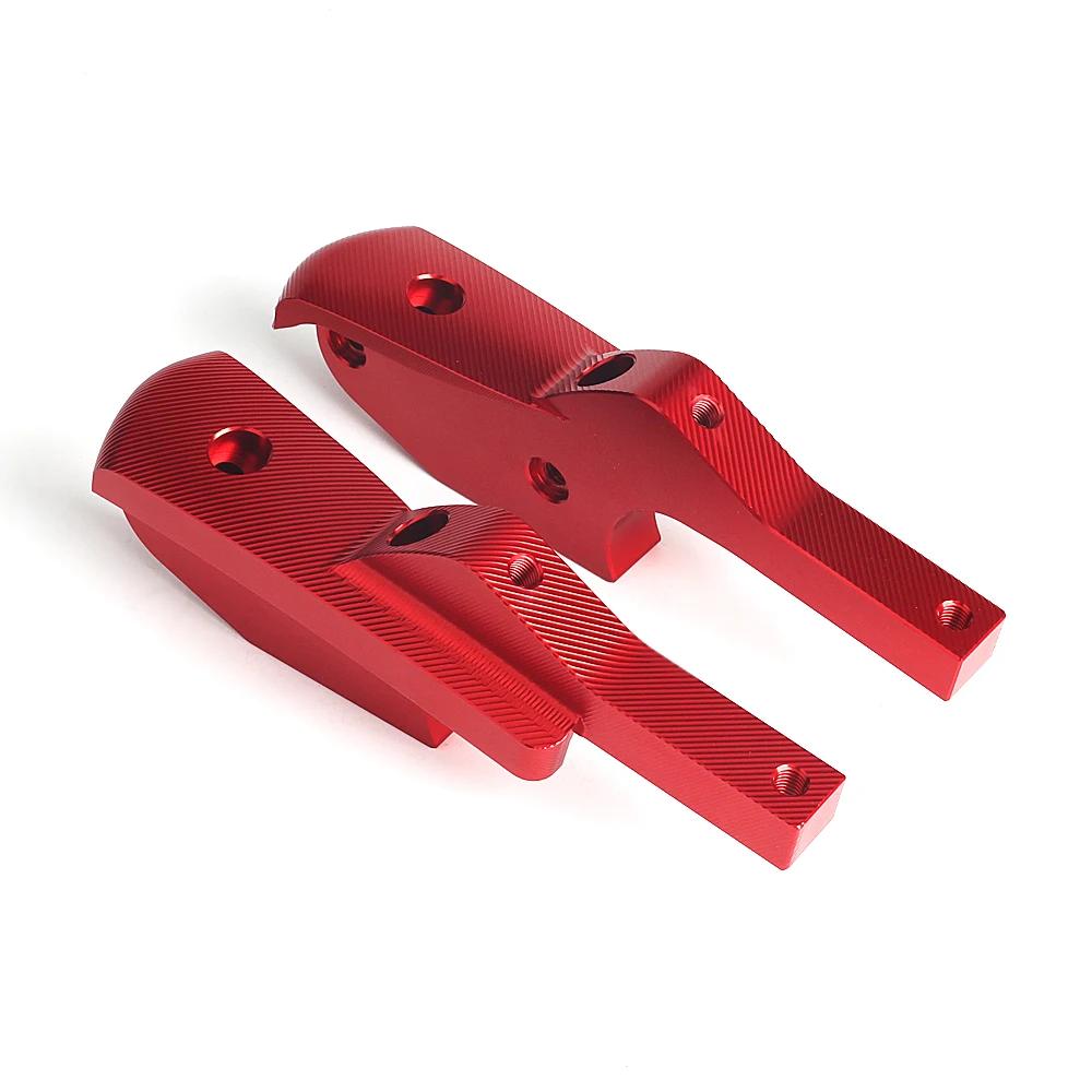 New Motorcycle Passenger Rear Footrests Foot Peg Extended Footpegs Accessories For Vespa GT 60 GTS GTV 125 150 200 250 300 300ie