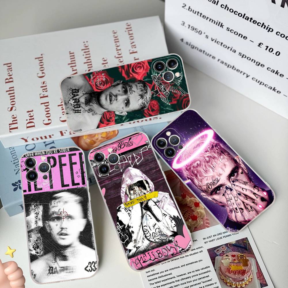 Emo Rapper Lil Peep TPU Silicone Case For IPhone 11 12 13 14 15 16 17 Pro Max Shockproof Clear Back Cover