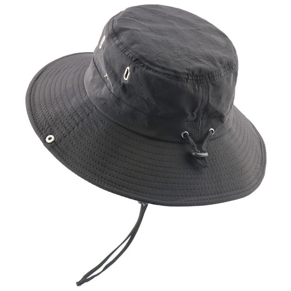 Safari Hat for Men and Bucket Water Sun Adventure Jungle Boonie UV UV With Quick With Large Sun Outdoor Use [Natural Rhythum] Women, Hat, Hat,