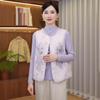 New Chinese Style Women's Vest Set - Elegant Embroidered and Jacquard Spring Collection for Middle-Aged and Elderly