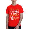 Keep Calm And Jump Higher Mens T Shirt Parkour Unique Tees Short Sleeve Crew Neck 100 Cotton Summer Tops TShirt
