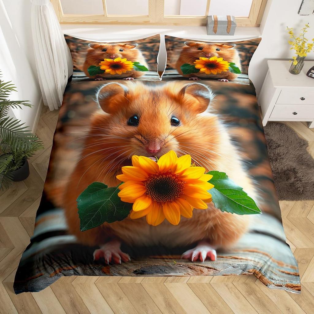 Mouse Duvet Cover Sets For Children Comforter Covers Lightweight Down Room Decor Queen Size 2 Pillowcases 1 Duvet Cover No Quilt