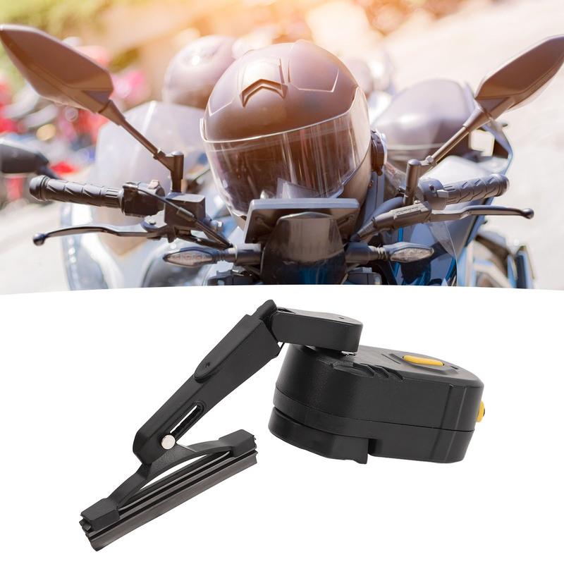Motorcycle Helmet Wiper 2 Speed Rechargeable Universal Water Resistant Windshield Wiper for Motorcycle Scooter Helmet