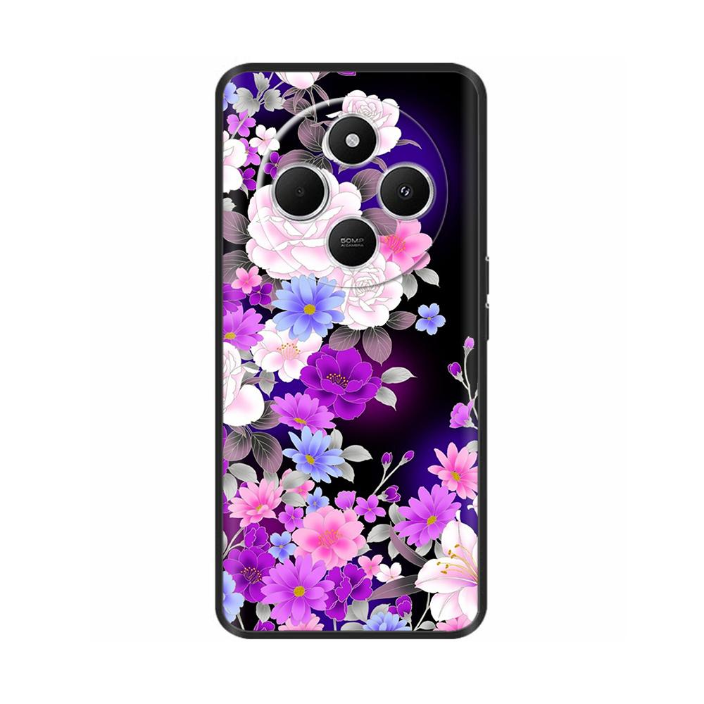 For Xiaomi Redmi 14C Silicone Case Cute Pattern Soft TPU Phone Cover For Redmi 14C Fundas Protective Back Cover 14 C Bumper Bags