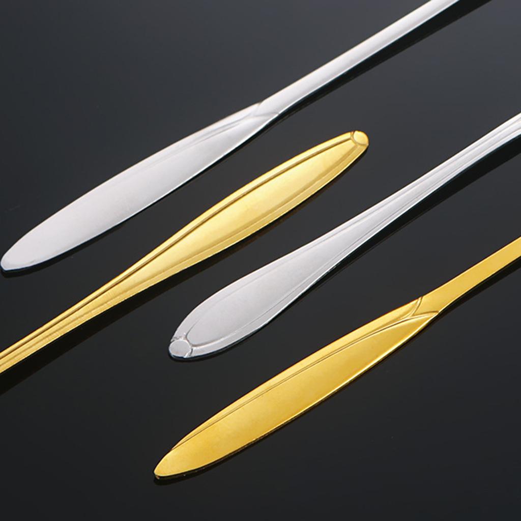 2-Piece Set Mixing Spoon 12.5cm Stainless Steel Sakura Coffee Spoon (without FDA Certificate)