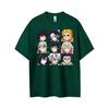 Unisex Demon Slayer Anime T Shirt Unisex Women Cotton Short Sleeve Tee 2026 Summer Casual Tops Oversized Streetwear Graphic Tees