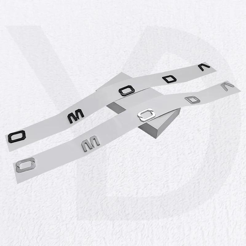 1 pz Adesivi 3D in ABS per Bagagliaio Auto Styling per Chery Omoda C5 5 FX 2023 2024 2005-2025 Logo Emblema Scritta Accessori