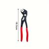 7/10/12 Inch Water Pump Pliers Quick-Release Plumbing Pliers Pipe Wrench Adjustable Water Pipe Clamp Pliers Household Hand Tools