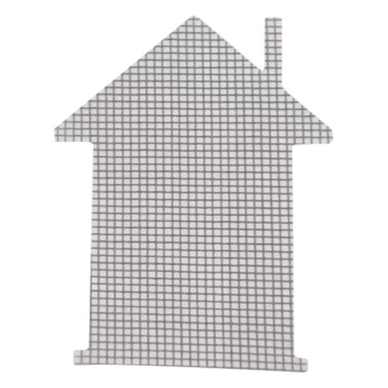 10 Pezzi Toppe Decorative per Riparazione Zanzariere, Toppe Autoadesive in Rete Animale per Riparazione, Copri Fori Impermeabili a Lunga Durata per Zanzariere di Finestre e Porte