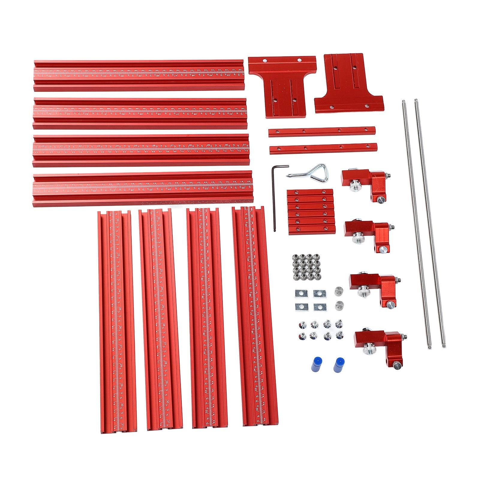 

Направляющая пилы, алюминиевый сплав, деревообрабатывающий рельс, параллельный универсальный набор инструментов