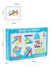 Rainbow Counting Sticks: Early Childhood Math Puzzle & Educational Wooden Toy