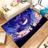 Gengar Pokemon Cartoon Ectoplasma Living Room Non-Slip Area Rug Soft Carpet for Bedroom Kids Playroom Sofa,Home Decor Doormat