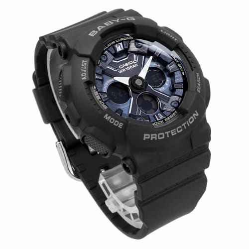 Casio Baby-G Women's Analog-Digital Waterproof Sports Watch, Black, BA-130-1A2