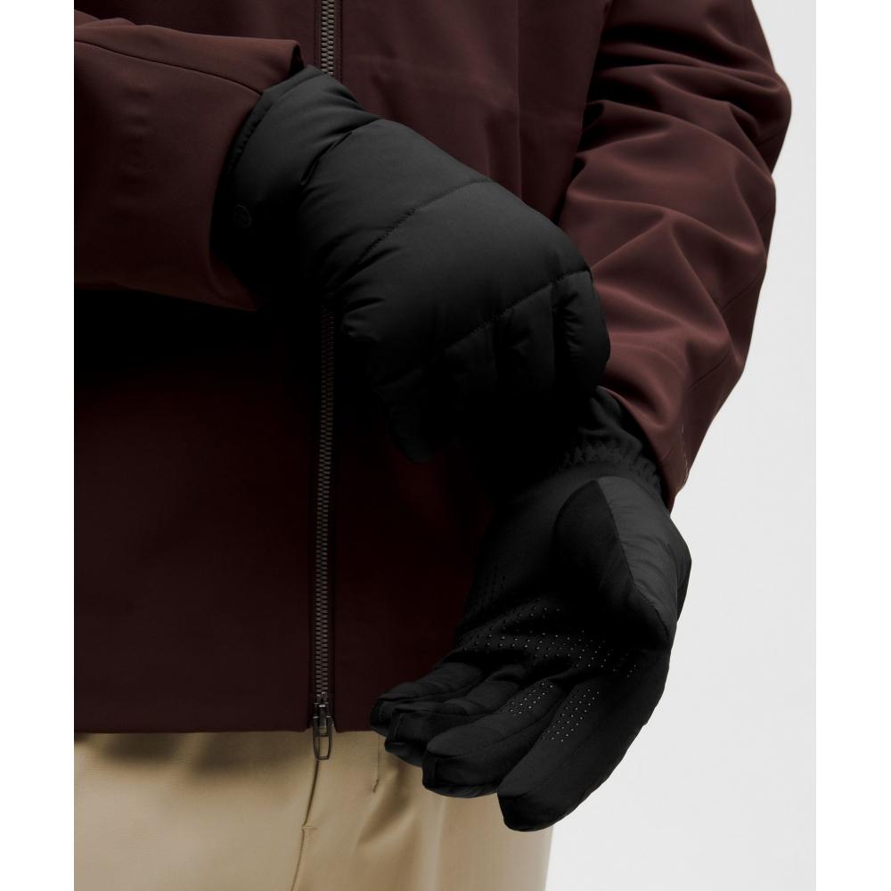 Lululemon Men S Wunder Puff gloveS Black