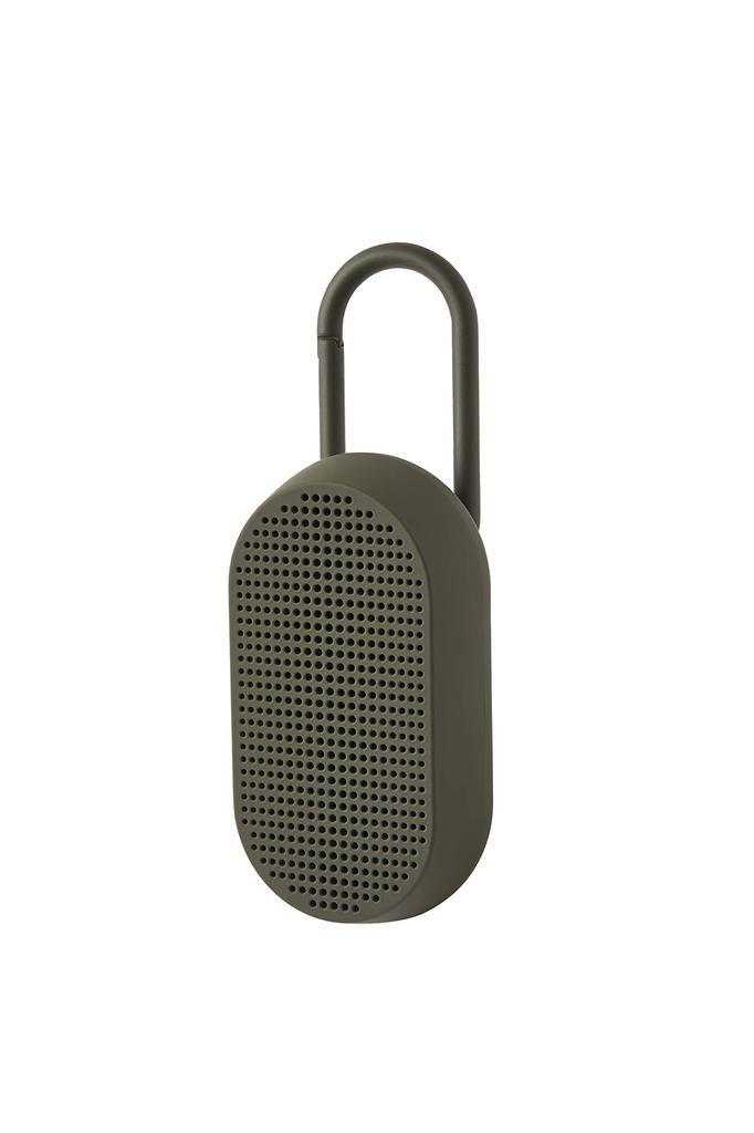 Perfect for Bluetooth waterproof speaker with carabiner LEXON MINO T LA124K9 MATT KAKHI outdoors!
