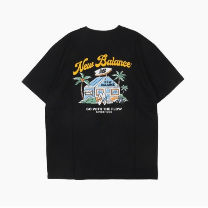 New Balance Tee Nqj Nbnefco243 19 Uni Nb Boy Board Shop Short Sleeve Tee  S