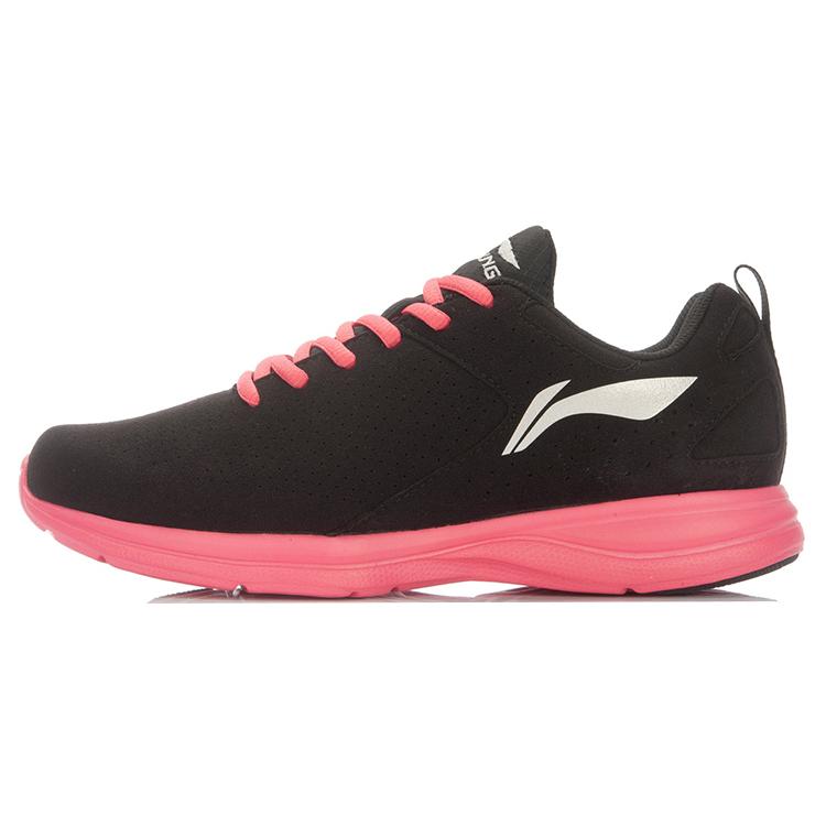 

New LiNing Shock Absorbing, Non Slip, Wear Resistant, Breathable And Lightweight Low Top Running Shoes Women s Black Red ARBL078-3 35