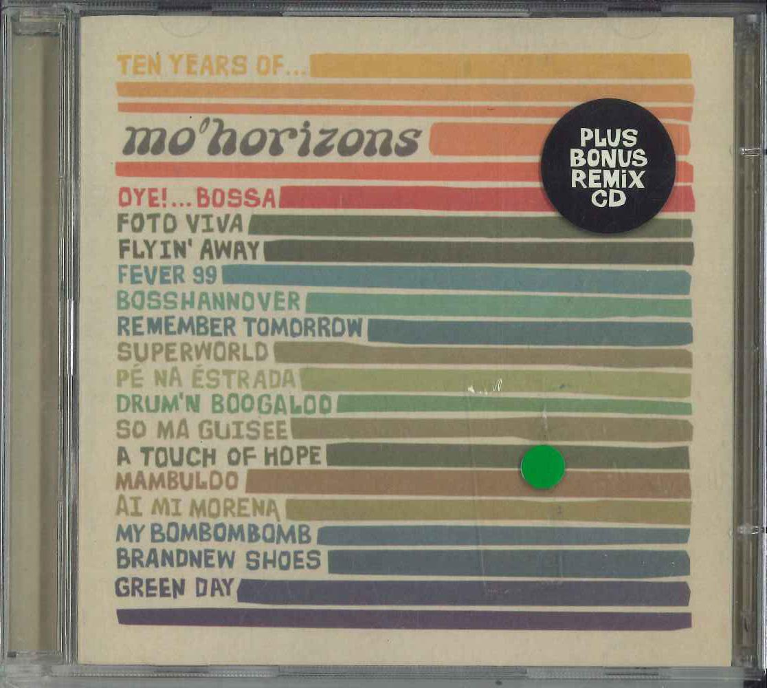 

CD VARIOUS Ten Years Of Mohorizons AR011CD AGOGO 2008 Germany World Music Used