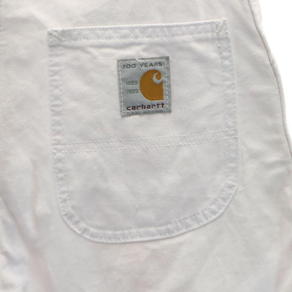 Carhartt Made in the USA 100th Anniversary Shorts W28 white Men's Used