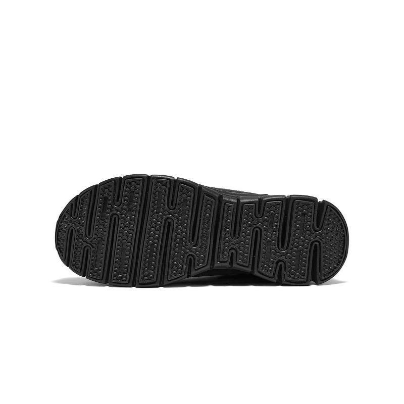 Skechers Synergy Men Mid Top Lace Up Snow Boots Fabric Stylish 168129-BBK