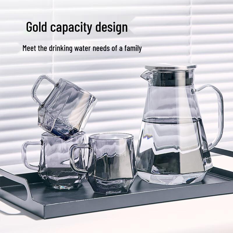Naijiang High-End Heat-Resistant Glass Cup Set