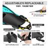 Adjustable Strap Adult Swimming Fins Snorkeling Diving Mermaid Tail Use TPE PP Material