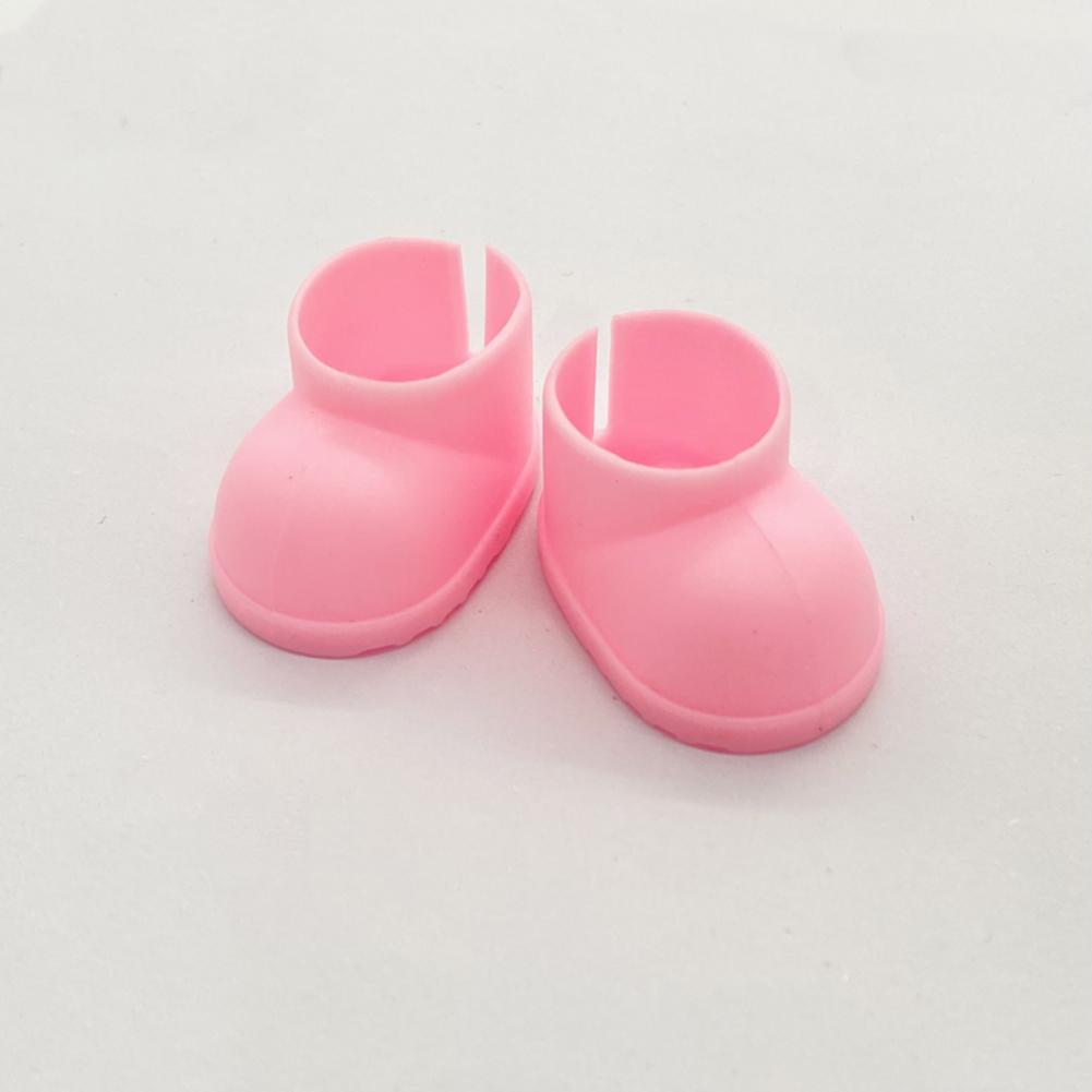 For LABUBU Plastic Shoes Suitable for 17cm Cotton Dolls Shoes Boots Toys Casual Sports Shoes Dolls Accessories DIY Doll Toys